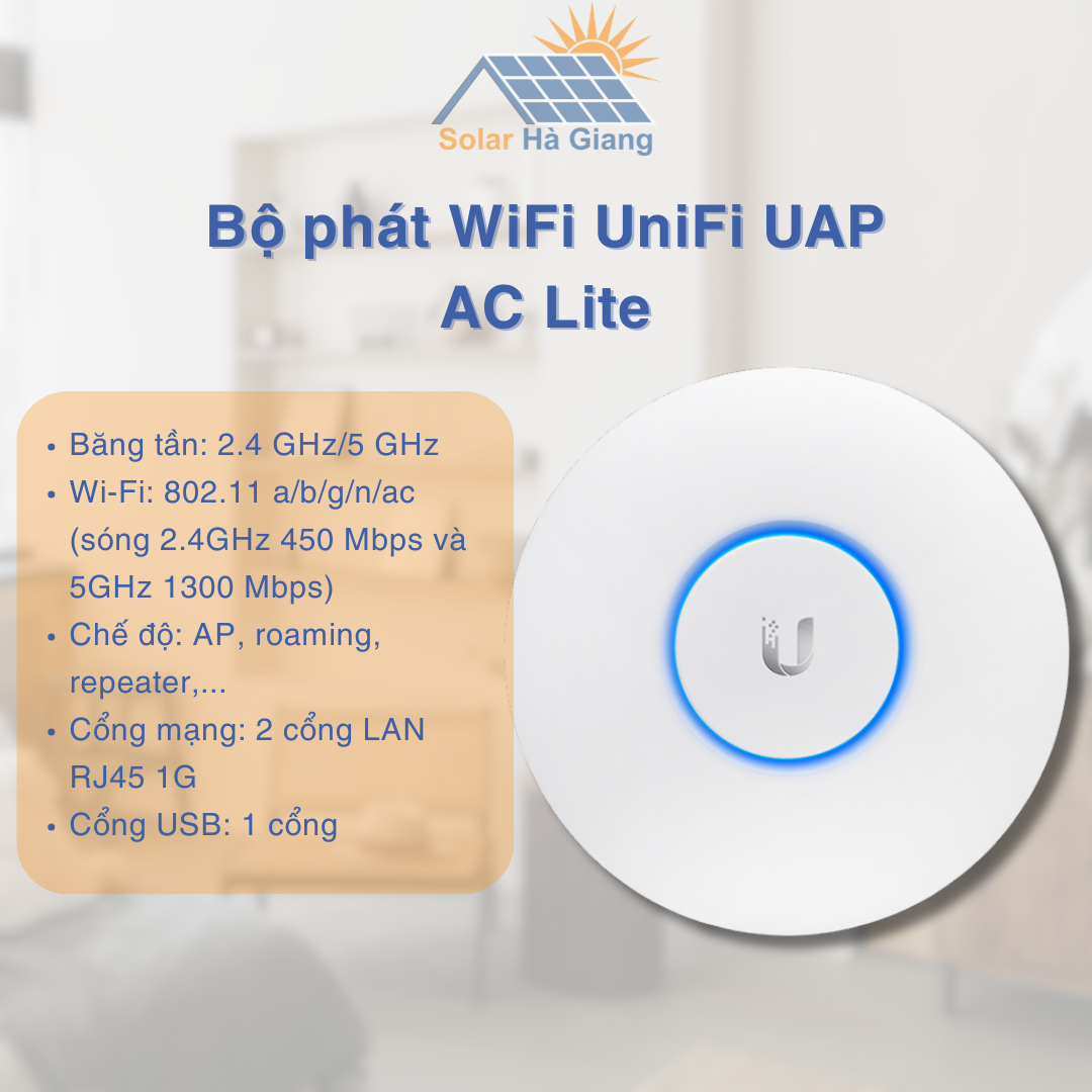 Bộ phát WiFi UniFi UAP AC Lite