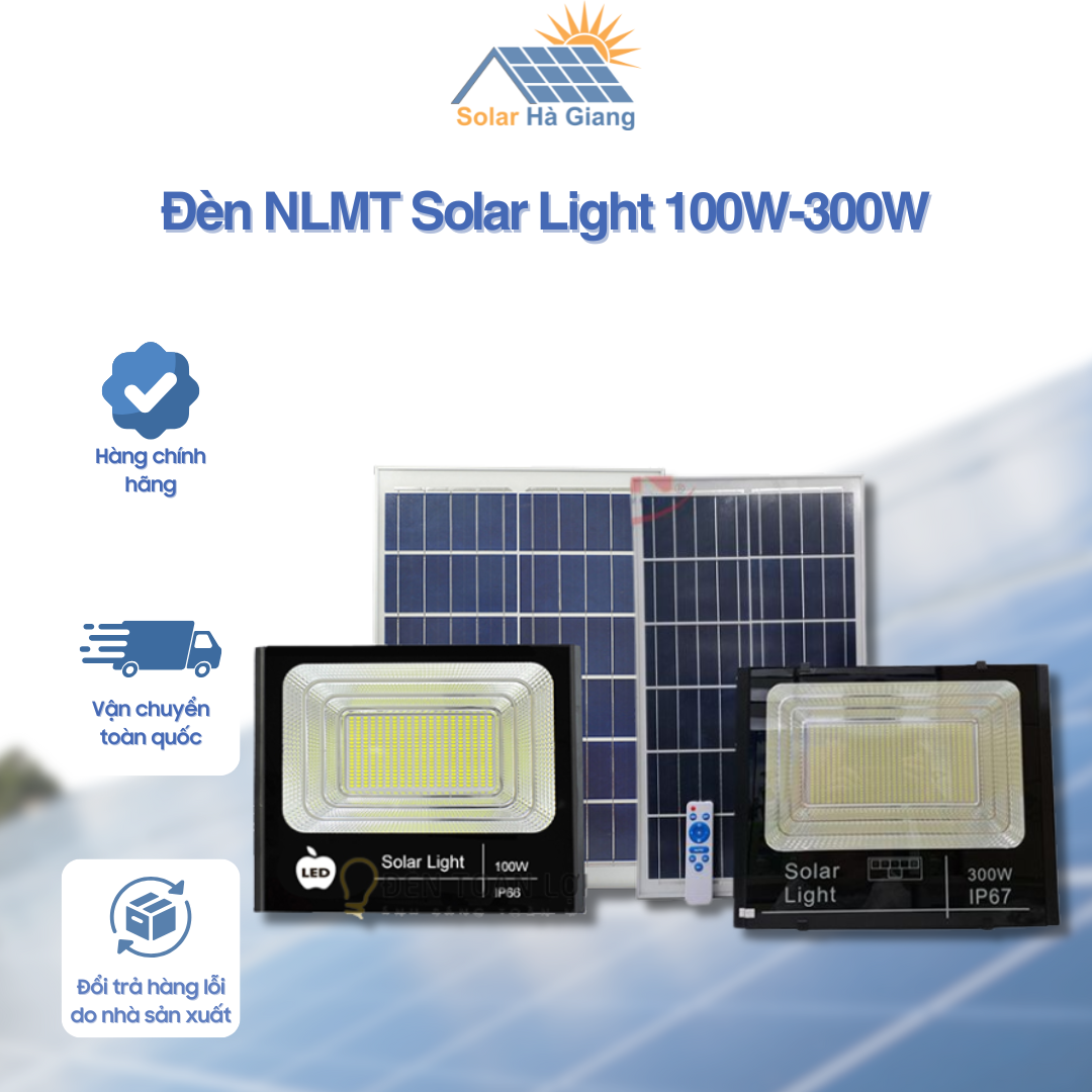 Đèn NLMT Solar Light 100W-300W