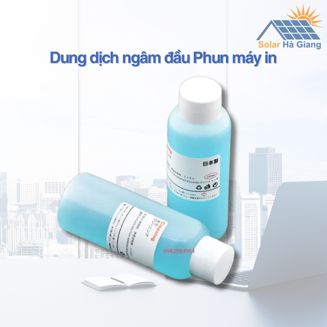 Dung dịch ngâm đầu Phun máy in
