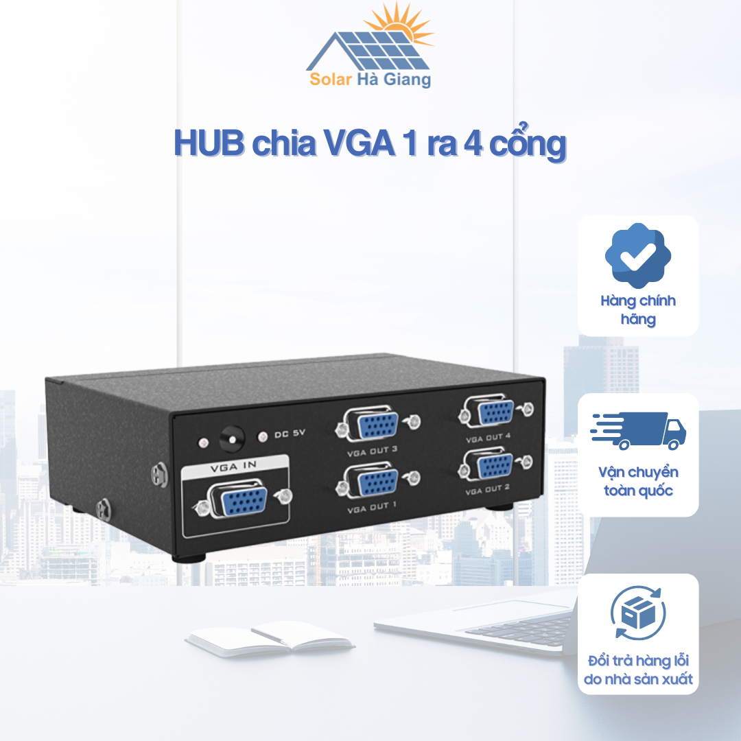 HUB chia VGA 1 ra 4 cổng