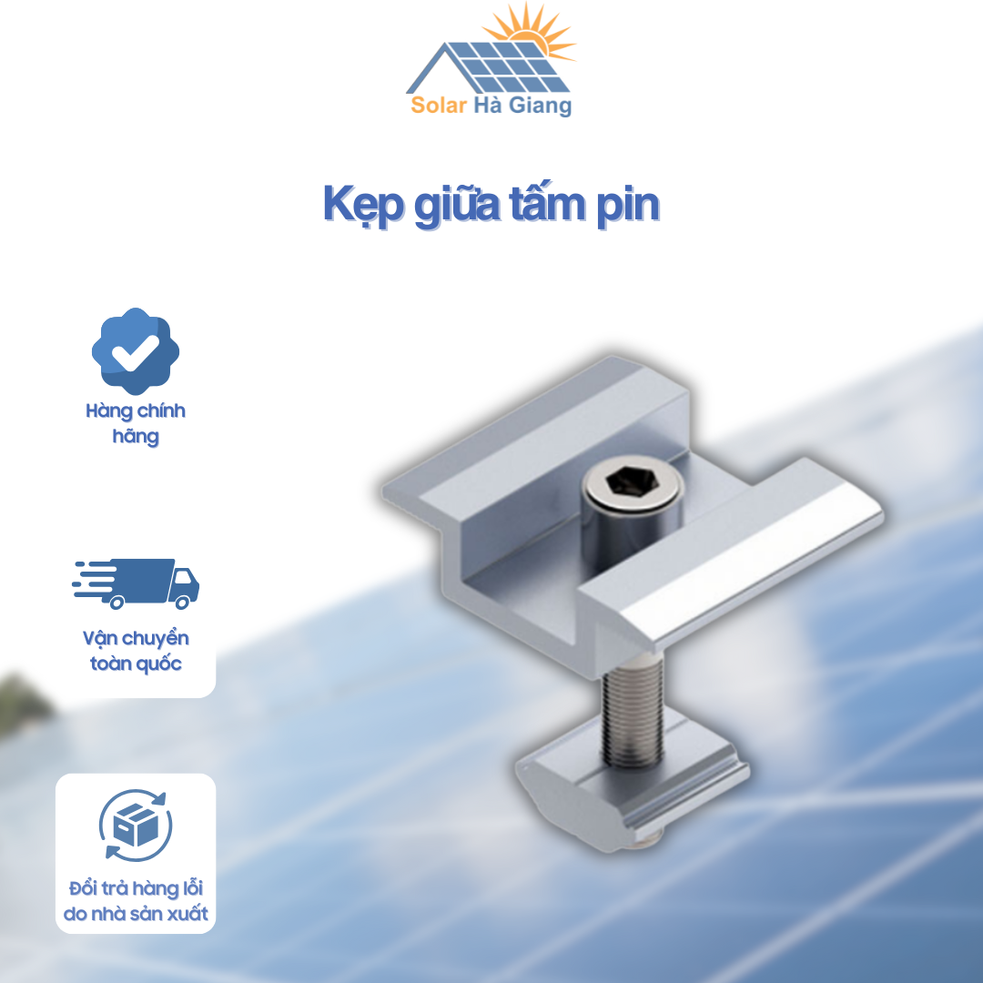 Kẹp giữa tấm pin