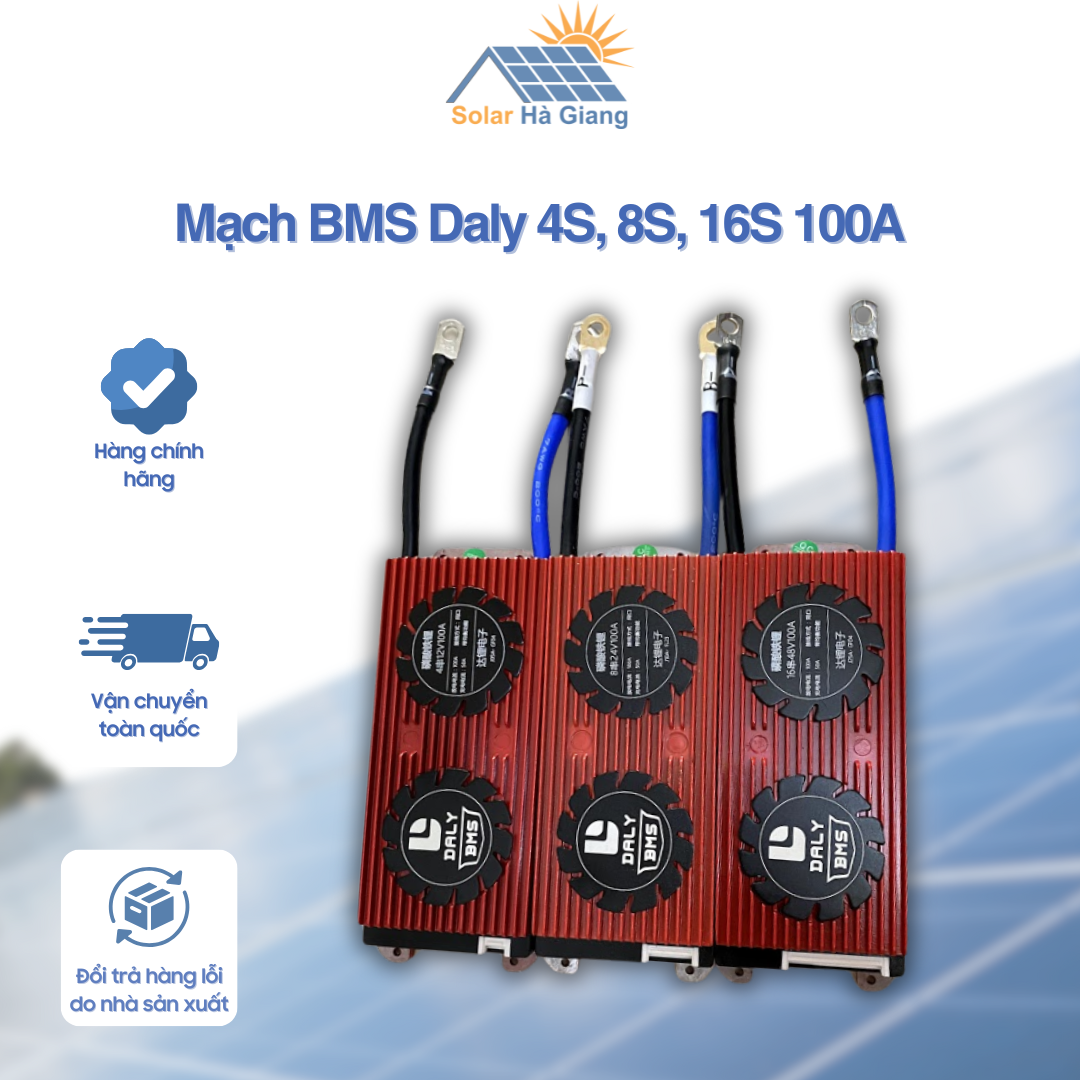 Mạch BMS Daly 8S 100A
