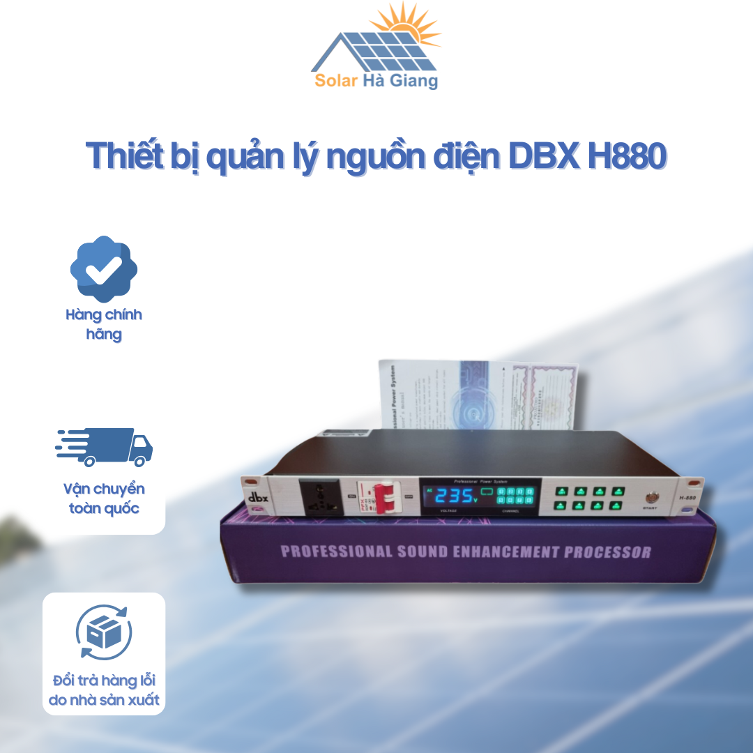 Thiết bị quản lý nguồn điện DBX H880